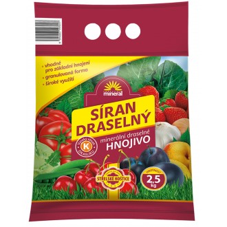 Síran draselný - 2,5 kg