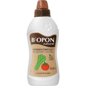 Bopon - Natural Vermikompost na zeleninu a bylinky 500 ml BROS