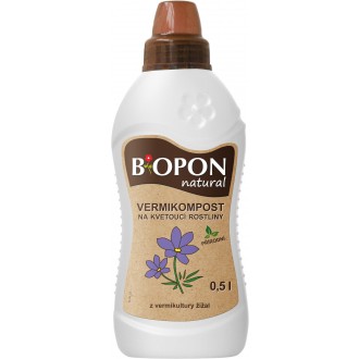Bopon - Natural Vermikompost pro kvetoucí rostliny 500 ml BROS