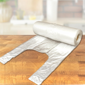 Mikrotenová taška na roli 5 kg - 22+12x43 cm - 120ks