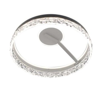 NEDES LED luxusní stropní křišťálové svítidlo s dálkovým ovladačem 86W - TA1306/W