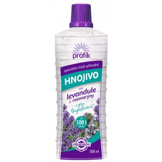 Hnojivo Profík - levandule a rozmarýny 500 ml