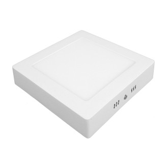 T-led - PS12 LED panel 12W přisazený čtverec 166x166mm Varianta: Teplá bílá