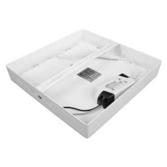 T-led - PS12 LED panel 12W přisazený čtverec 166x166mm Varianta: Teplá bílá