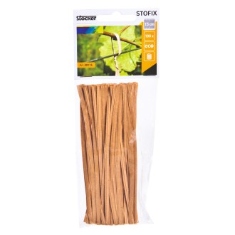 Drát vázací obalený papírem Stofix 15 cm Stocker (100 ks)