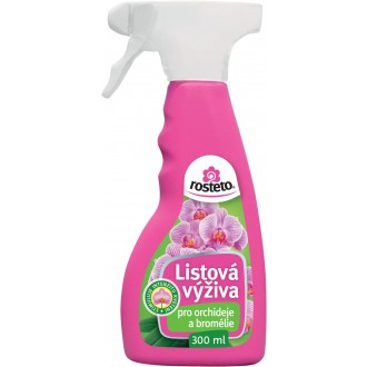 Výživa listová pro orchideje a bromélie Rosteto - 300 ml rozprašovač