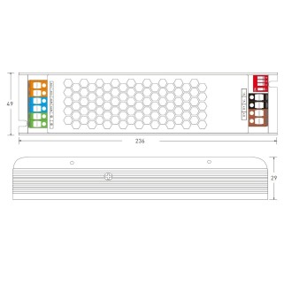 T-led - LED zdroj 24V 250W zdroj INTELI-24-250 Varianta: LED zdroj 24V 250W zdroj INTELI-24-250