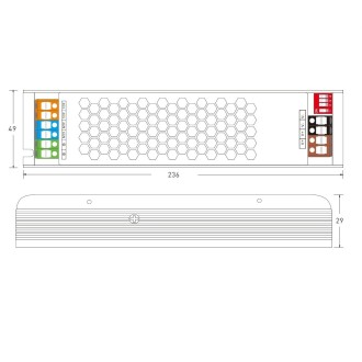 T-led - LED zdroj 24V 400W zdroj INTELI-24-400 Varianta: LED zdroj 24V 400W zdroj INTELI-24-400