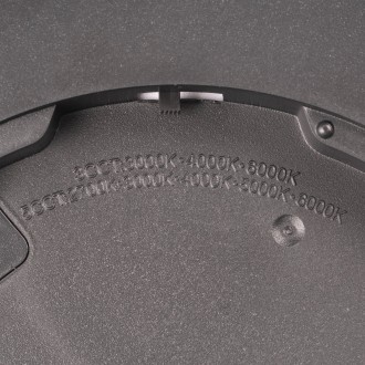 T-led - LED panel PANKA 18W CCT černé kulaté stropní Varianta: LED panel PANKA 18W CCT černé kulaté stropní