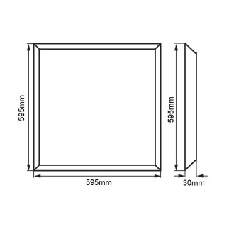 T-led - CCT LED panel 5Y6060 40W 60x60cm záruka 5 let Varianta: CCT LED panel 5Y6060 40W 60x60cm záruka 5 let