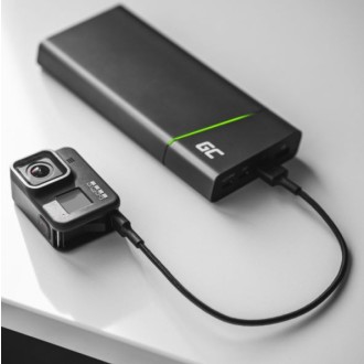 GreenCell Green Cell KABGC25 PowerStream USB-A - USB-C 30 cm USB kabel černý