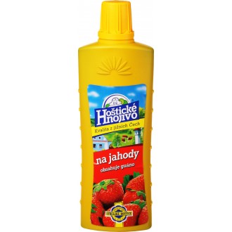 Hoštické tekuté - jahody 500 ml s guánem