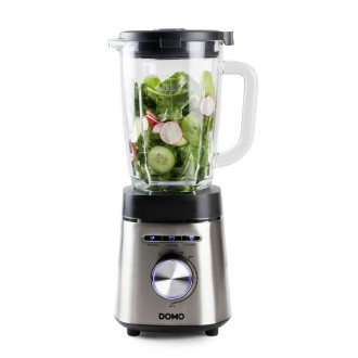 Stolní mixér se skleněnou nádobou - 1400 W - DOMO DO740BL
