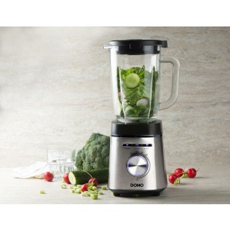 Stolní mixér se skleněnou nádobou - 1400 W - DOMO DO740BL