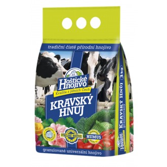 Kravský hnůj - 3 kg