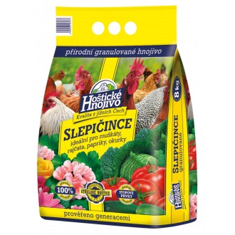 Slepičince granulované - 8 kg