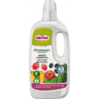 Substral tekutý Performance Organics - ovoce a zelenina 1 l EVERGREEN