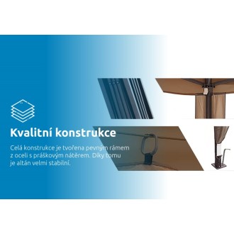 Altán zahradní Marimex Vista béžový