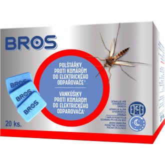Bros - náhradní polštářky proti komárům 20 ks