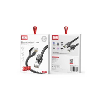 LAN kabel Earldom ET-NW1, CAT6 UTP, 2 m, Černý