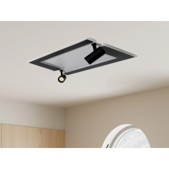 NEDES - LED stropní svítidlo s dálkovým ovladačem 80W - TA1319/WB