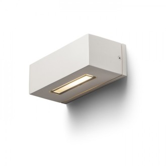 Rendl - WOOP nástěnná bílá 230V R7s 78mm 12W IP54 Barva: Šedá