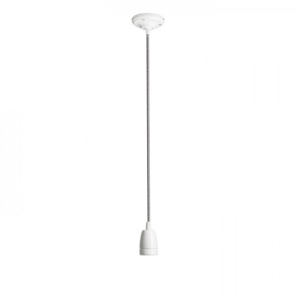 Rendl - FABIO závěsná sada černá/bílá porcelán 230V LED E27 15W Barva: Černá