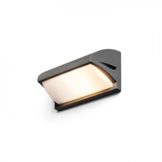 Rendl - MORA nástěnná stříbrnošedá 230V LED E27 15W IP54 Barva: Šedá