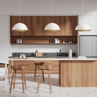 Rendl - GLADYS 40 závěsná bílá/bílá 230V LED E27 30W