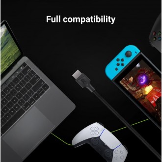 GreenCell Green Cell HDMI typ A kabel 5 m, černá