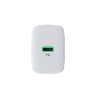 GreenCell Napájecí adaptér PowerSource Solo30, USB-C, 30W, bílá