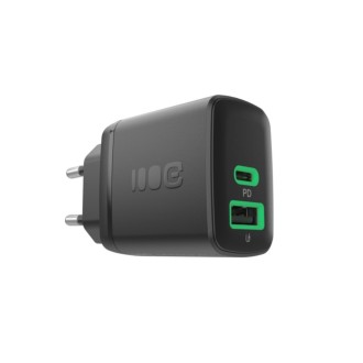GreenCell Napájecí adaptér PowerSource Duo30, USB-C + USB-A, 30W, černá