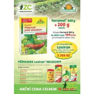 Balík produktů /Loxiranů/ k akčnímu balení Ferramolu