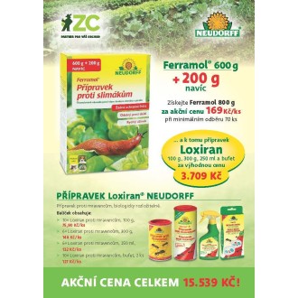 Balík produktů /Loxiranů/ k akčnímu balení Ferramolu