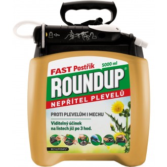 Roundup Fast / bez glyfosátu - 5 l rozprašovač /P&GO 2/ EVERGREEN