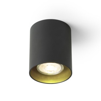 Rendl - MANTOVA I stropní bílá/zlatá 230V LED GU10 7W