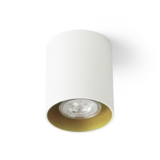 Rendl - MANTOVA I stropní bílá/zlatá 230V LED GU10 7W