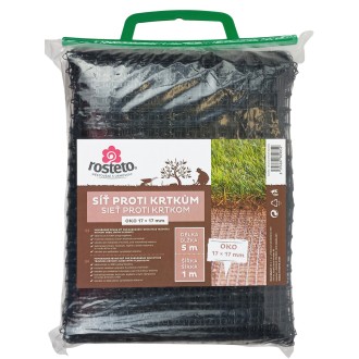 Síť proti krtkům Rosteto - 5 x1 m černá