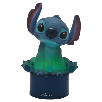 Noční světlo s reproduktorem Disney Stitch