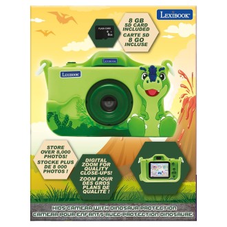 Dětský fotoaparát a kamera s krytem Dinosaurus