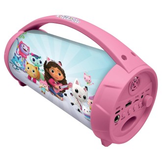 Reproduktor s mikrofonem Boombox Gábinin kouzelný domek