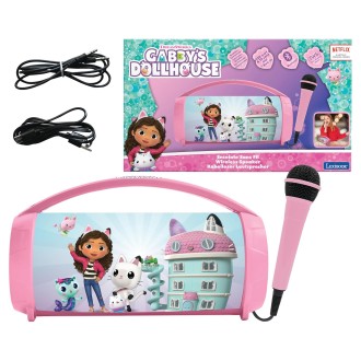 Reproduktor s mikrofonem Boombox Gábinin kouzelný domek