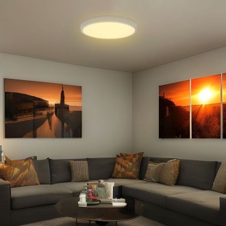 18W LED kuláte svítidlo se senzorem V-TAC SAMSUNG Chip 3000K IP44