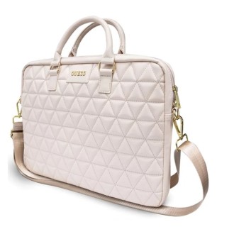 Guess Quilted Obal Pro Notebook 15" růžový