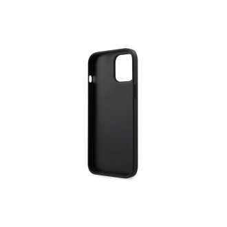 Guess PU 4G Triangle Zadní Kryt pro iPhone 12 Pro Max Šedá