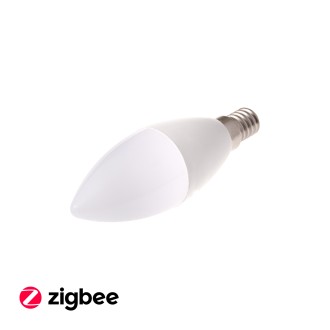 T-led - SMART LED žárovka E14 Zigbee RGBCCT ZB5W Varianta: RGB + Teplá bílá, Napětí (V): 230 V