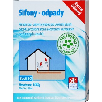 Enzym sifony a odpady Bacti SO - 100 g
