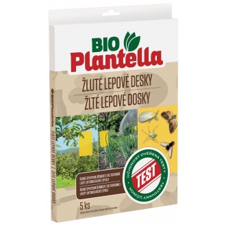 Desky Bio Plantella žluté - univerzální 5 ks