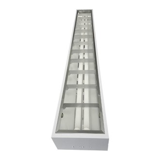 NEDES Bílé svítidlo na 2 x T8 ( 120cm LED trubice ) - TL302