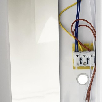 NEDES Bílé svítidlo na 2 x T8 ( 120cm LED trubice ) - TL302